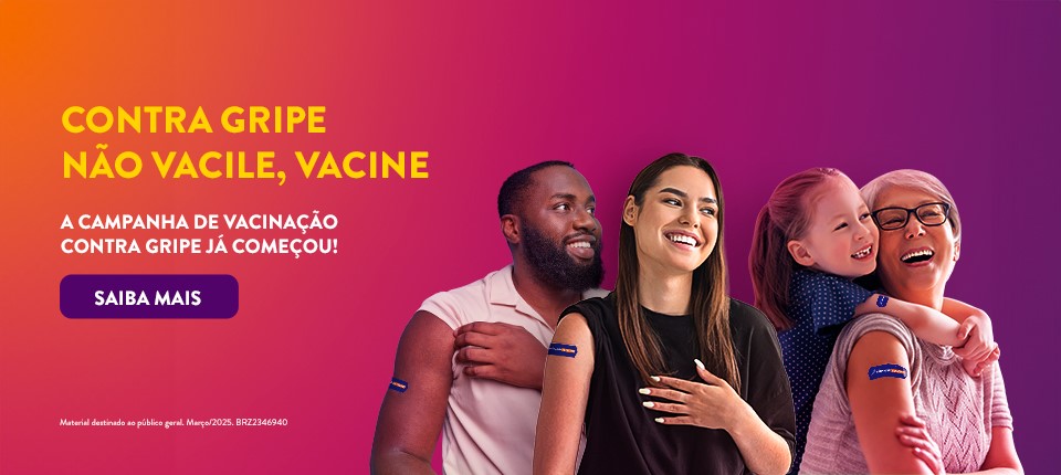 CONTRA GRIPE NÃO VACILE, VACINE