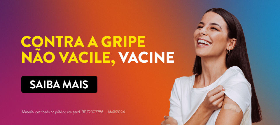 CONTRA GRIPE NÃO VACILE, VACINE